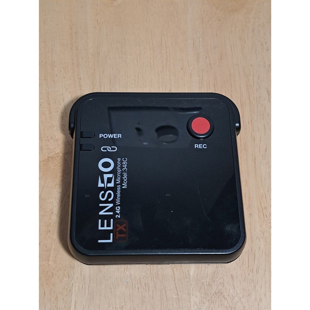 LENSGO 348C 2.4g Wireless Black Microphone System 2*transmitter Charging Box